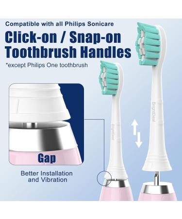 Philips Sonicare Toothbrush Heads 10 Pack - Replacement Brush Heads for DiamondClean DailyClean EasyClean HealthyWhite ExpertClean - Compatible with Models 1100 4100 5100 6100 | International Shipping - Buy Online on GoSupps.com