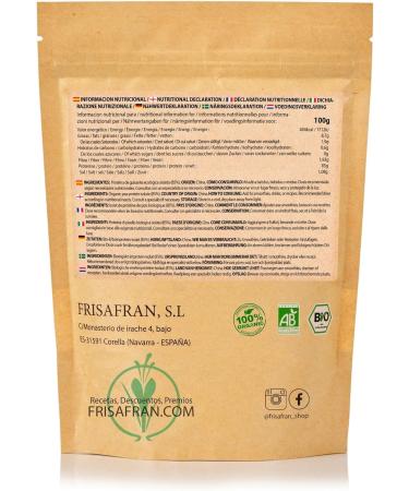 FRISAFRAN | Prot ine de pois Bio 200g | Concentr de poudre de prot ines | Poudre de prot ine de pois | pois moulu | superaliment | prot ine v g tale | 100% Naturel | V g talien | Sans gluten | v gane Sans saveur 200g - Buy Online on GoSupps.com