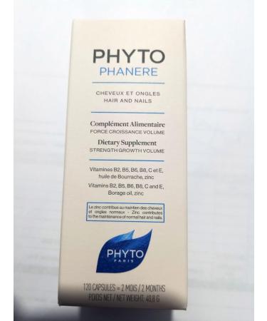 Buy ikj Phytophanere Hair and Nails 2 Months Treatment - 120 Capsules | International Shipping Available - Buy Online on GoSupps.com