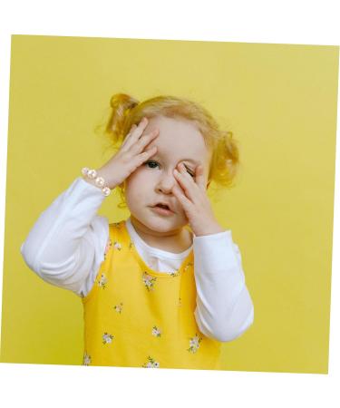 ibasenice 2 Sets Necklace Set White Bracelet Girls Necklaces Girls Necklace Toy Kidcraft Playset Toddler Girl Bead Bracelet Choker Necklaces for Girls Necklace for Girls Acrylic Child - Buy Online on GoSupps.com