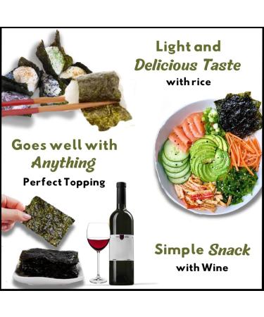 Uta Premium Seaweed Snacks - Authentic Korean Lavered Roasted Seaweed Teriyaki Flavored 2 Pack x 24 Seaweed Snack Pouches 5g Each Total 240g Experience the Irresistible Crunch of our Seaweed Expertly Lavered and Infused with a Delicious Teriyaki Flavor fo - Buy Online on GoSupps.com