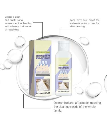 Stone Stain Removers Cleaner 100ML for Indoor and Outdoor Surfaces Oil and Dirt Removal - Buy Online on GoSupps.com