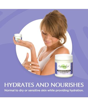 Organic Lavender Body Butter - Nourishing Moisturizer for Healthy Skin | Shop Internationally - Buy Online on GoSupps.com