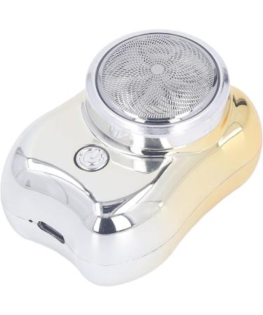 Mini Electric Trimmer & Lightweight Cleaning Brush - Gradient Gold Electric Beard Cutter for Home - Buy Online on GoSupps.com