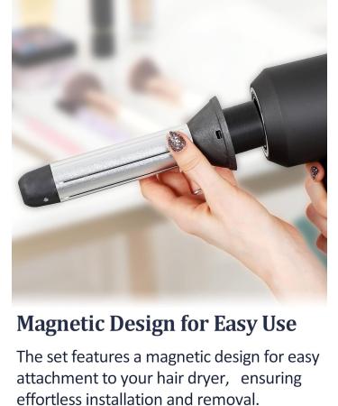 Automatic Curling Wands Attachments for Dyson Supersonic | 2 Curlers Waver Tool Comb & Heat-Resistant Glove International Shipping Available - Buy Online on GoSupps.com