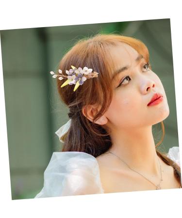 minkissy Bridal Hair Accessories Hair Clips Hair Accessories for Women Hair Barrettes for Women Barrettes for Women Thin Hair Asian Hair Accessories Women's Resin Side Clip Cheongsam - Buy Online on GoSupps.com