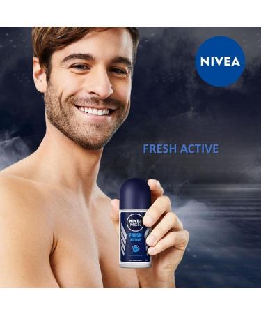 Nivea Deodorant Silver Protect - Amazonia Fresh Active Roll-On (1.7 OZ Pack of 3) | Alcohol-Free Antiperspirant 48 Hour Protection - International Shipping Available - Buy Online on GoSupps.com