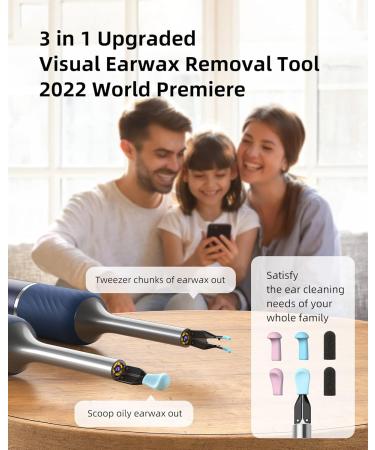 Buy Bebird WiFi Ear Wax Removal Tool Camera - 10MP Ear Cleaner with Gyroscope & 12 Tips for iPhone & Android - Buy Online on GoSupps.com