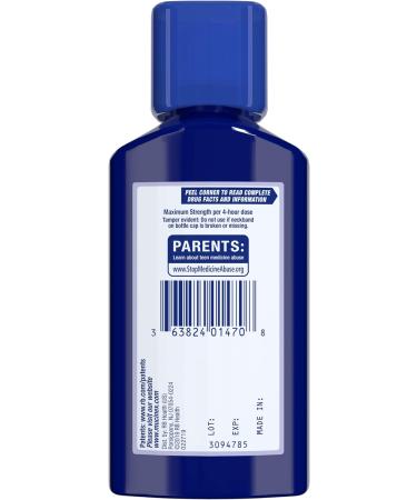 Mucinex Nightshift Cold & Flu Liquid - 6 Fl Oz - Relieves Fever, Sneezing, Sore Throat, Runny Nose & Cough - Buy Online on GoSupps.com