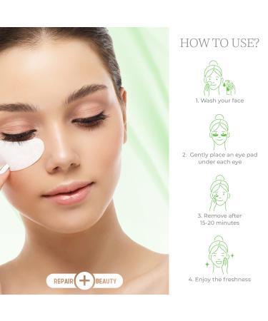 Repair Beauty Collagen & Peptides Under Eye Patches - Reduce Wrinkles, Eye Bags, Dark Circles - De-puff & Firm - Korean Skincare - 5 Pairs - Buy Online on GoSupps.com