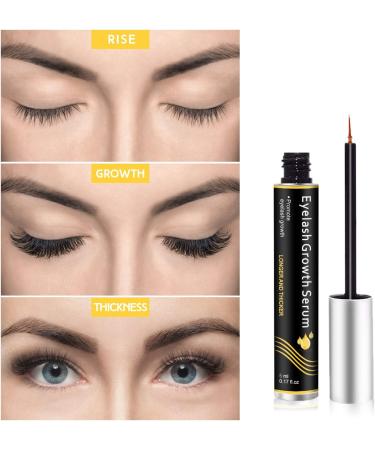 2PCS Eyelash Growth Serum Without Hormones Eyebrow Serum Eyelash Serum Eyelash Lifting Serum Natural Eyelash Growth Serum for Longer and Thicker Eyelashes and Eyebrows(10ml) - Buy Online on GoSupps.com