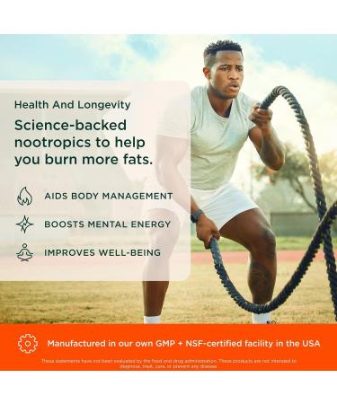 Genius Fat Burner - 60 Capsules for Men & Women | Optimize Weight Loss & Boost Energy - Buy Online on GoSupps.com