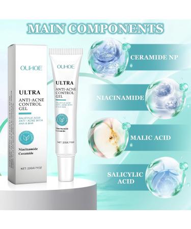 Henjunu Pimple cream antipimple gel acne cream gentle and nonirritating reduces blackheads and acne improves the appearance of the skin 20 g - Buy Online on GoSupps.com