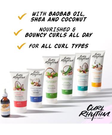 Deep Moisturizing Curl Conditioner - Curly Hair Conditioner with Shea Butter Coconut and Aloe - Strengthens and Protects Curls - 295 ml - Buy Online on GoSupps.com