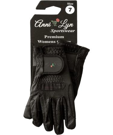 Anni Lyn Sportswear Women's Endura Pro Leather Glove Black 7 - Premium Quality Athletic Glove - Buy Online on GoSupps.com