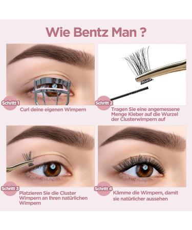 QUEWEL 72 PCs Eyelash Cluster Mix 8-16mm | Soft Individual False Eyelashes for DIY Extensions | Perfect for Personal Makeup | QUH-S013-MIX8-16mm - Buy Online on GoSupps.com