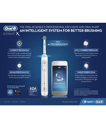 Oral-B Genius X Electric Toothbrush Starter Kit - Patient Edition - Buy Online on GoSupps.com