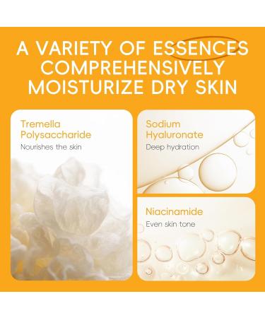 Complete Skincare Set: Vitamin C Serum Cleanser Eye Cream & Face Cream - Pampering Gift Set for Women & Teens - Buy Online on GoSupps.com