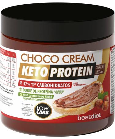  SLEEK BEST DIET Keto Protein Bestdiet Vegan chocolate spread with hazelnuts palm oil low in fat and carbohydrates no sweeteners glutenfree pack of 3 jars of 200 g - Buy Online on GoSupps.com