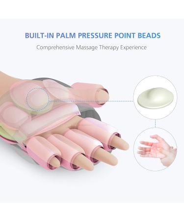 COMFIER Wireless Hand Massager With Heat 3 Levels Compression & Heating - White - Buy Online on GoSupps.com