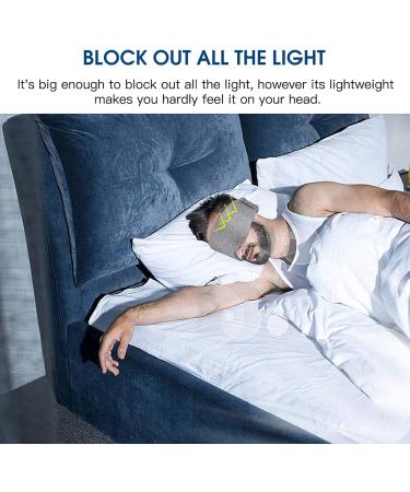 Cotton Sleep Mask for Men & Women - Handmade Eye Mask for Sleeping with Earplugs - Buy Online on GoSupps.com