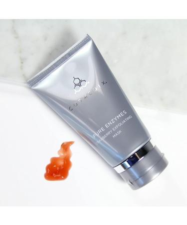 COSMEDIX Pure Enzymes Cranberry Exfoliating Mask - Gentle Exfoliation for Dry Skin | Smooth Texture with L-Lactic Acid & Cranberry Enzymes | Cruelty-Free - Buy Online on GoSupps.com