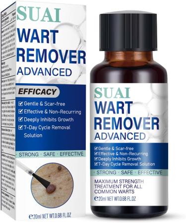 Aimery Wart Remover Liquid | Gentle Botanical Formula for Plantar Common & Flat Warts - Safe & Effective International Shipping - Buy Online on GoSupps.com