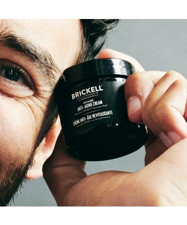 Brickell Men's Anti-Aging Night Cream - Organic Moisturizer for Fine Lines & Wrinkles 2oz Unscented - Buy Online on GoSupps.com