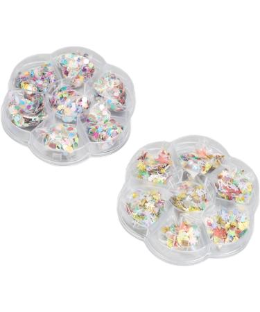 Clay Nail Glitter Delicate and Elegant Christmas Nail Slice Shiny and Cute for Party - Buy Online on GoSupps.com