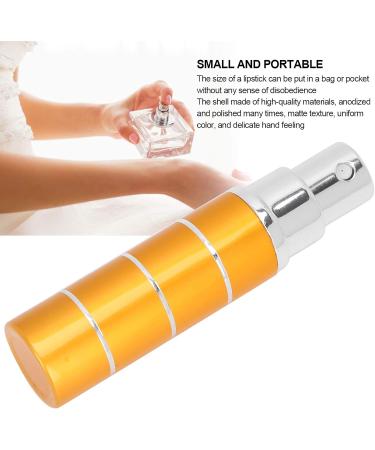 ZJchao 5Pcs Mini Perfume Spray Bottles 5ML Refillable Atomizers - Portable Gold Travel Size - Buy Online on GoSupps.com