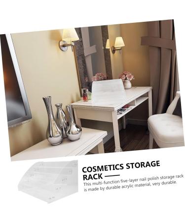  HAPINARY 1 pc acrylic cosmetic rack nail polish storage rack lipstick display holder - Buy Online on GoSupps.com
