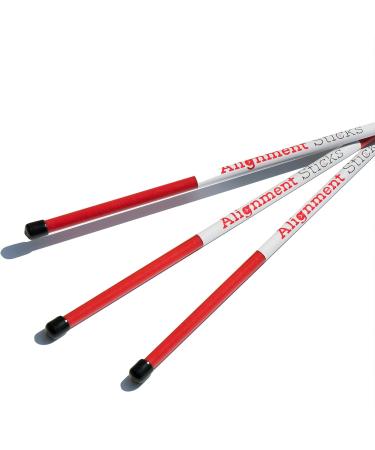 Shaun Webb PGA Golf Alignment Sticks (Pack of 3) - Improve Your Swing and Accuracy with Confidence | Golf Training Sticks for Men - Buy Online on GoSupps.com