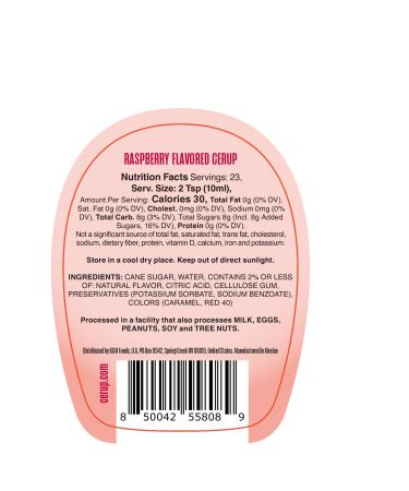 Fruit Smoothie Cereal Syrup Pack - Sweeten Your Breakfast with Tasty Flavors! Perfect for Kids and Adults - Buy Online on GoSupps.com