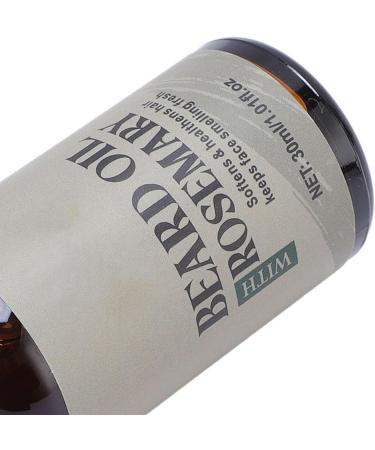  Yinhing Yinhing Men's Beard Essential Oil 30ml Nourishing and Moisturizing Gentle Beard Serum for Soft Hair and Face - Buy Online on GoSupps.com