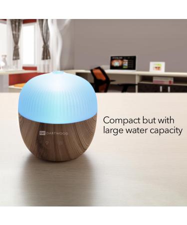 Dartwood Mini Aroma Diffuser | Essential Oil Diffuser for Home | Wood Grain Design | Aromatherapy for Better Living - Buy Online on GoSupps.com