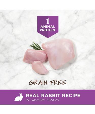 Instinct Limited Ingredient Rabbit Cat Food Topper - Grain Free Wet Food (Pack of 24) - Buy Online on GoSupps.com