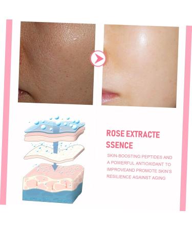 Beatifufu 1 PC Rose Essence Cream Facial Essence Oil Moisturizer Cream for Women Cream for Removing Fine Line Moisturizer Face Care Cream No Fuel Moisturizing Lotion Pink - Buy Online on GoSupps.com