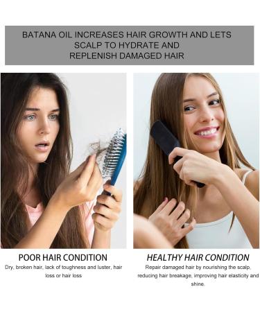 Hair Butter with 100% Pure Raw Batana Oil Natural Batana Oil from Honduras Eliminates Split Ends & Increases Shine Hair Growth Butter for All Hair Types Promotes Hair Strength 118g - Buy Online on GoSupps.com