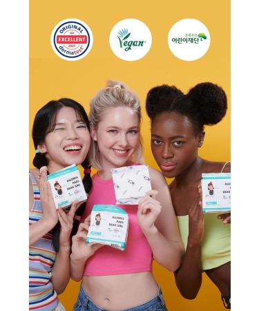Womens's Sanitary Napkins with Wings - Medium Size, Unscented & Absorbent - Korean Pad - Buy Online on GoSupps.com