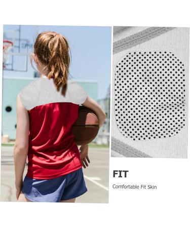 BIUDECO Shoulder Protector Sleep Shoulder Sleeve Double Shoulder Support Shoulder Support Brace Grey Spandex - Buy Online on GoSupps.com