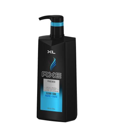 AXE Phoenix Body Wash for Men 28 oz with Pump - Citrus Scented - 1 Pack - Buy Online on GoSupps.com