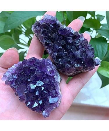 Natural Crystal Rough Amethyst Rough Stone 20-120g Natural Dream Amethyst Quartz Crystal Cluster Specimen Ornaments (Size : 80-120g) - Buy Online on GoSupps.com