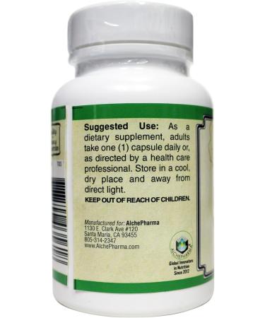 AlchePharma Biotin 5 000 mcg (5 mg) per Easy to Swallow Capsule *Free of Yeast Wheat Gluten and preservatives - Buy Online on GoSupps.com