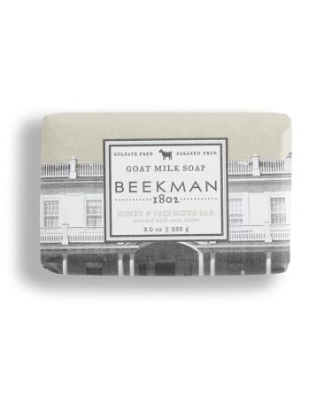 Beekman 1802 Goat Milk Soap Bar  Honey & Oats - 9 oz - Nourishes  Moisturizes & Hydrates the Body - Good for Sensitive Skin - Cruelty Free - Buy Online on GoSupps.com