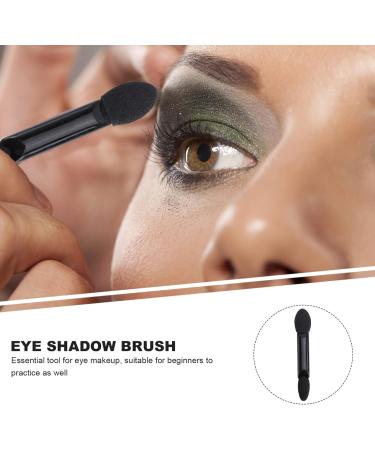 SOESFOUFU 10pcs Dual Sided Eye Shadow Brush Eye Shadow Sponge Applicator Eyeshadow Stick Brush Paupi re Black - Buy Online on GoSupps.com