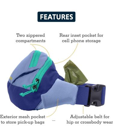 RUFFWEAR Home Trail Hip Pack - Heliotrope Purple Gear Bag for Hiking & Camping with Dogs - Buy Online on GoSupps.com