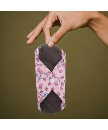 HEALLILY 7pcs Reusable Menstrual Pads - Eco-Friendly Fiber Sanitary Napkins for Women & Girls | International Shipping - Buy Online on GoSupps.com