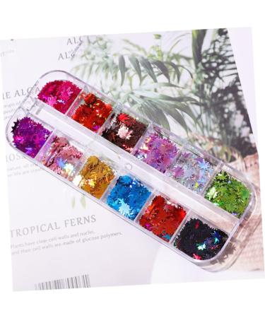 Buy Healeved Maple Leaf Sequins - Nail Flakes & Craft Decorations | 2 Boxes of Nail Art & Makeup Accessories - Buy Online on GoSupps.com