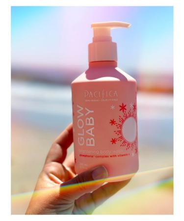 Pacifica Beauty Glow Baby Brightening Body Wash - Vitamin C Niacinamide Kakadu Plum - Hydrating Vegan Bath Gel - 12 fl oz - Buy Online on GoSupps.com