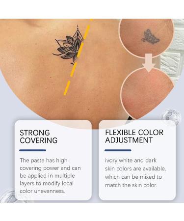  G n rique Waterproof Concealer Cream Full Coverage Foundation 1.1x1.65in Quick Fix Makeup Matte Natural Finish Long-Lasting Formula for Neck Arms Face Use for Men Women - Buy Online on GoSupps.com